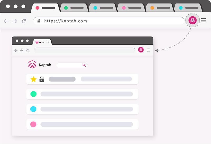 manage tabs friendly and reduce tabs clutter